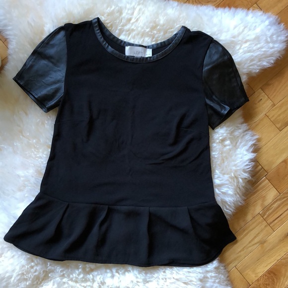 LOFT by ANN TAYLOR PETITES tops size XSP - Picture 2 of 11